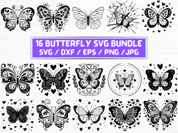 Butterfly SVG File: A Graphic for Crafts and Digital Selling