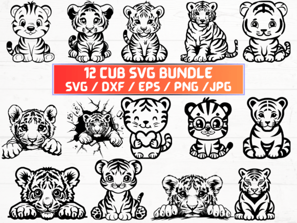 Cub SVG: Graphics for Crafts & Local Branding