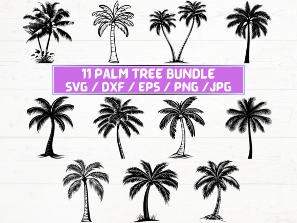 Palm Tree Graphics for Crafts