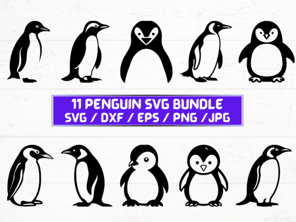 Penguin SVG File: Graphics & Crafts Asset Review